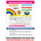 Gay Police Prank Membership Club Document Prank Mail Packet