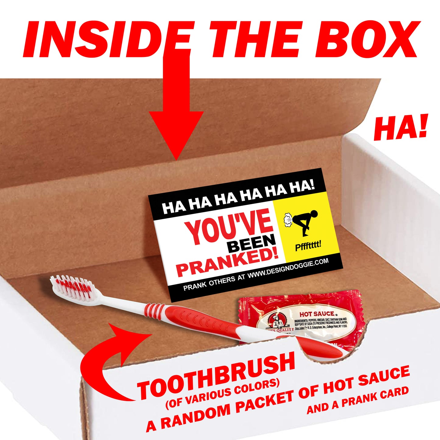 Ghost Pepper Toothpaste Prank Mail Box