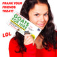 Goatscaping Goats for Hire Prank Mail Fake Gag Invoice!