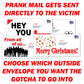 Gotcha Prank Letter - 24 Different Envelopes to Choose From!