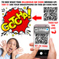 Absolutely Free Gotcha QR Code Prank Stickers!