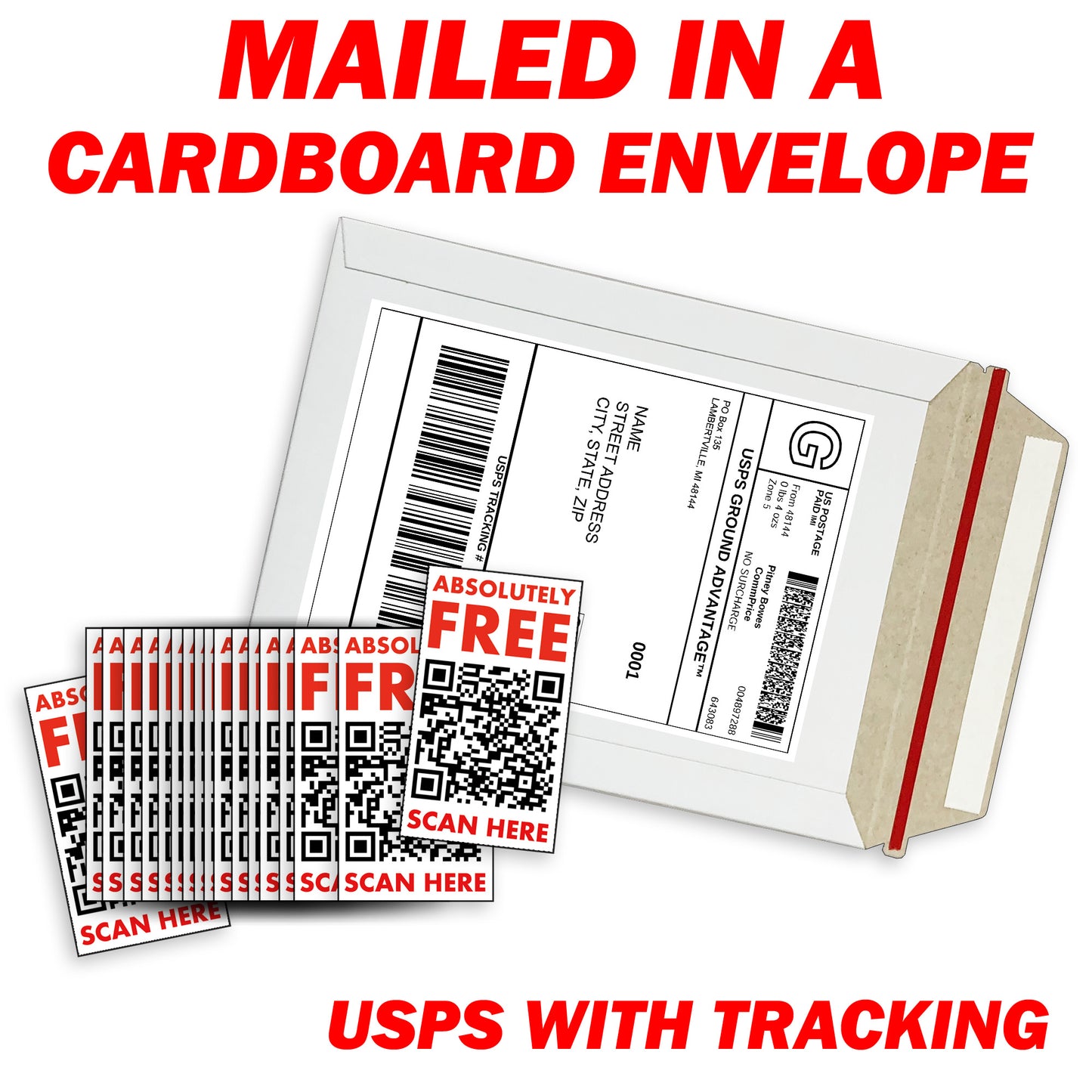 Absolutely Free Gotcha QR Code Prank Stickers!