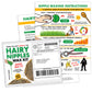 Hairy Nipples Wax Kit Mail Prank