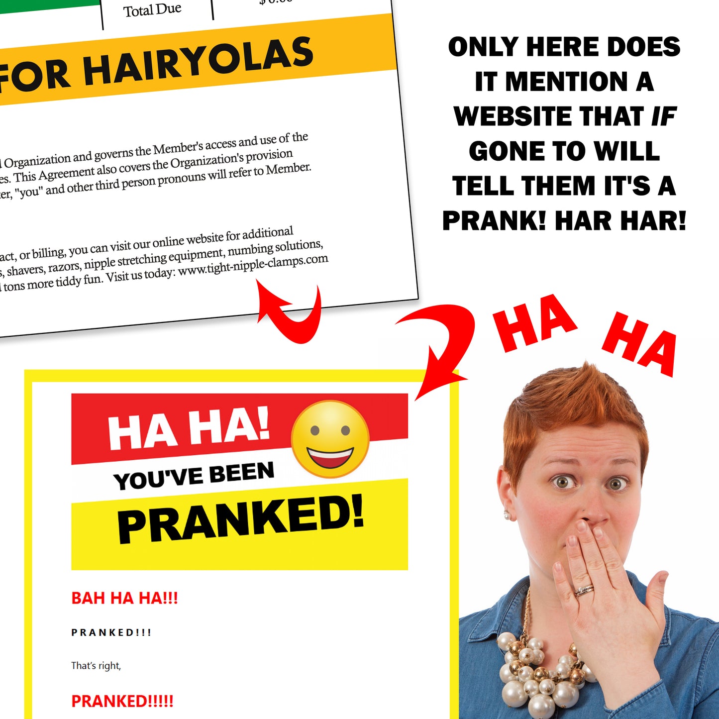Hairy Nipples Wax Kit Mail Prank