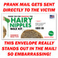 Hairy Nipples Wax Kit Anonymous Mail Prank Letter