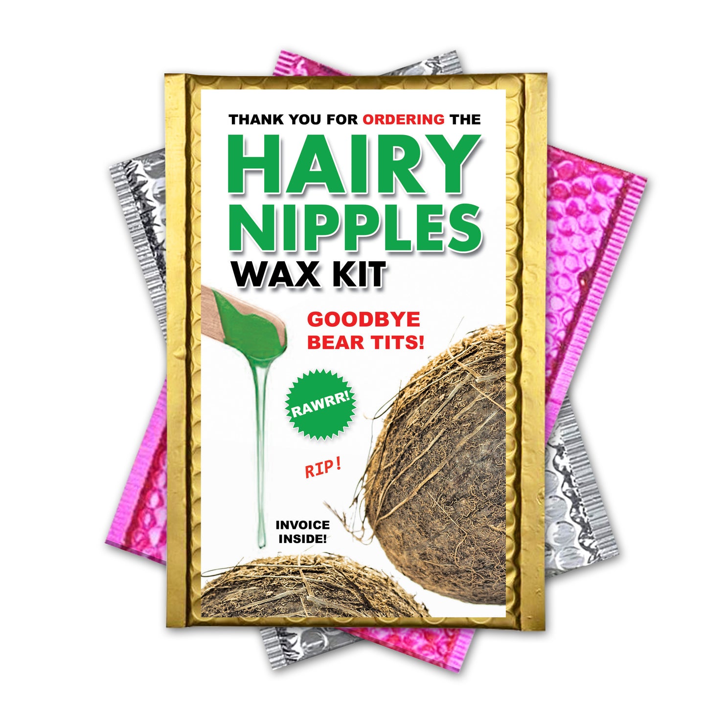 Hairy Nipples Wax Kit