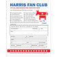 Prank - Kamala Harris Fake Fan Club Membership Mail Joke