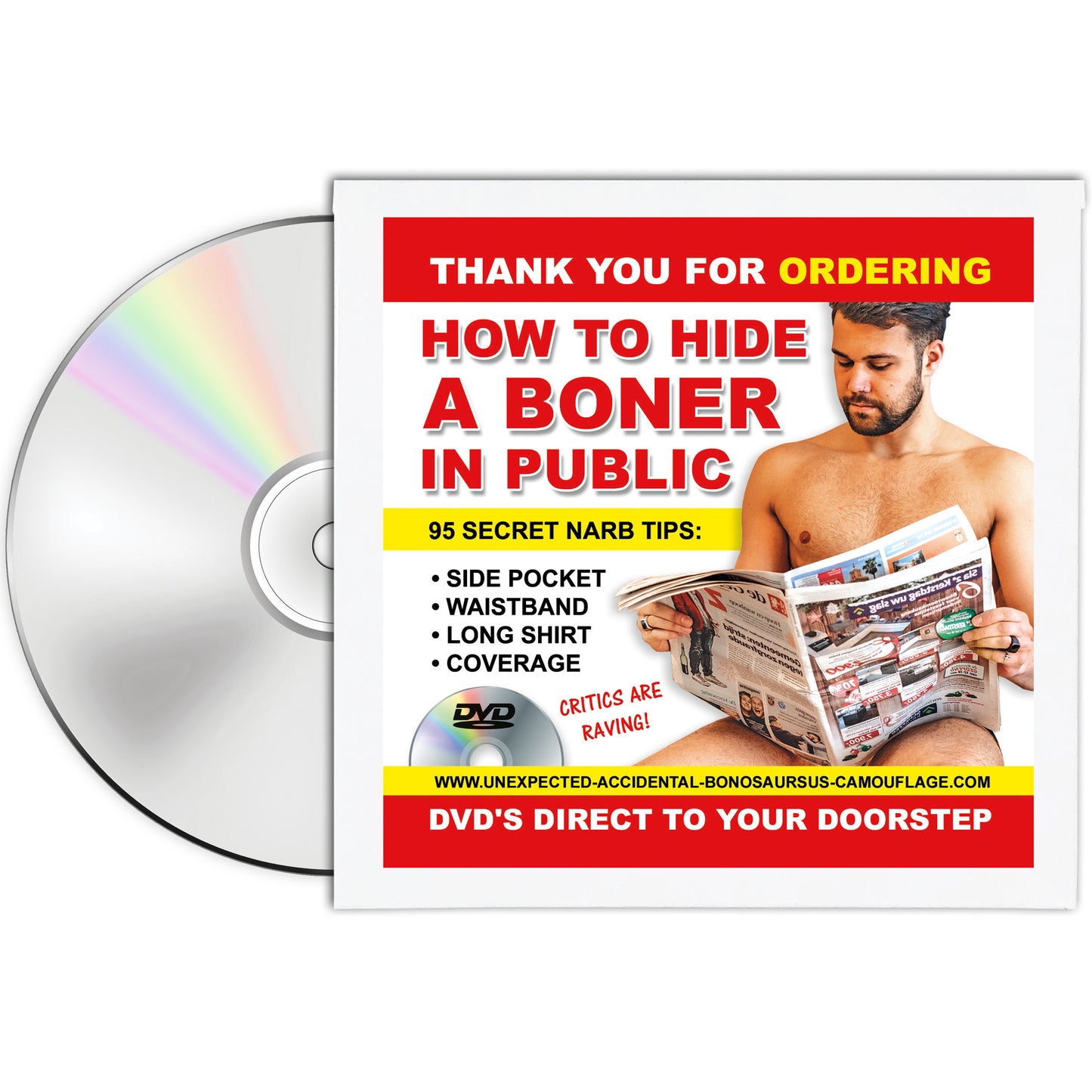 How to Hide a Boner in Public Mail Gag Prank