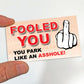 $50 Bad Parking Prank Cards Older Version 50 Pack