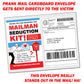 Mailman Seduction Kit Fake Document Prank Mail Packet