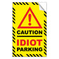 Prank Parking Violation Stickers for Windshields of Bad Drivers - 12 Qty