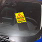 Prank Parking Violation Stickers for Windshields of Bad Drivers - 12 Qty