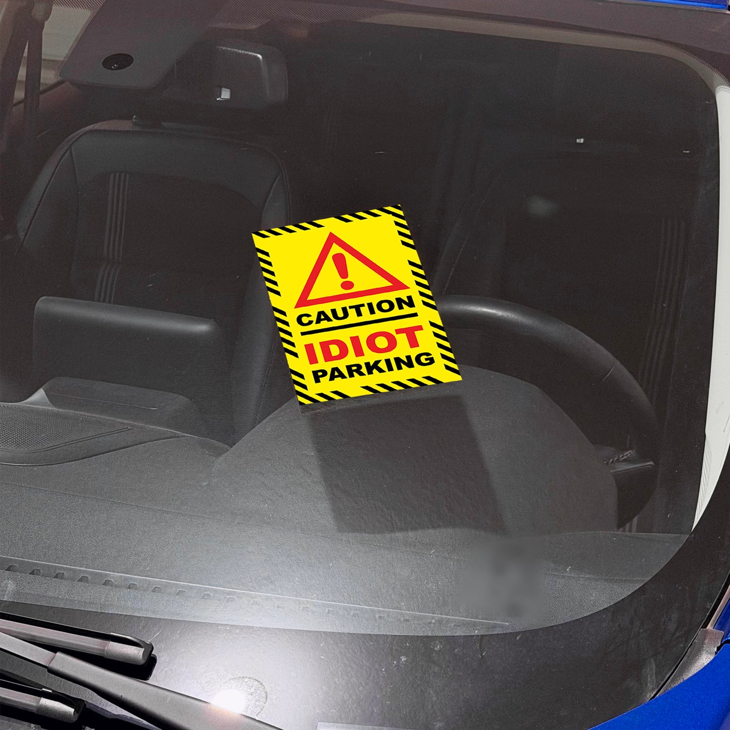 Prank Parking Violation Stickers for Windshields of Bad Drivers - 12 Qty