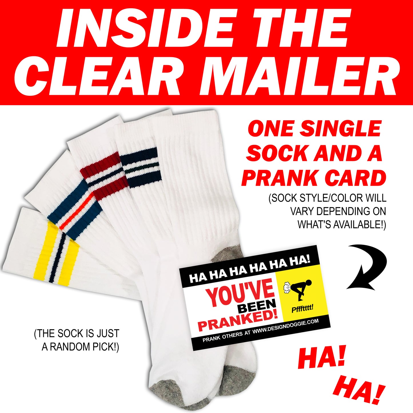 Wank Sock Prank Mail