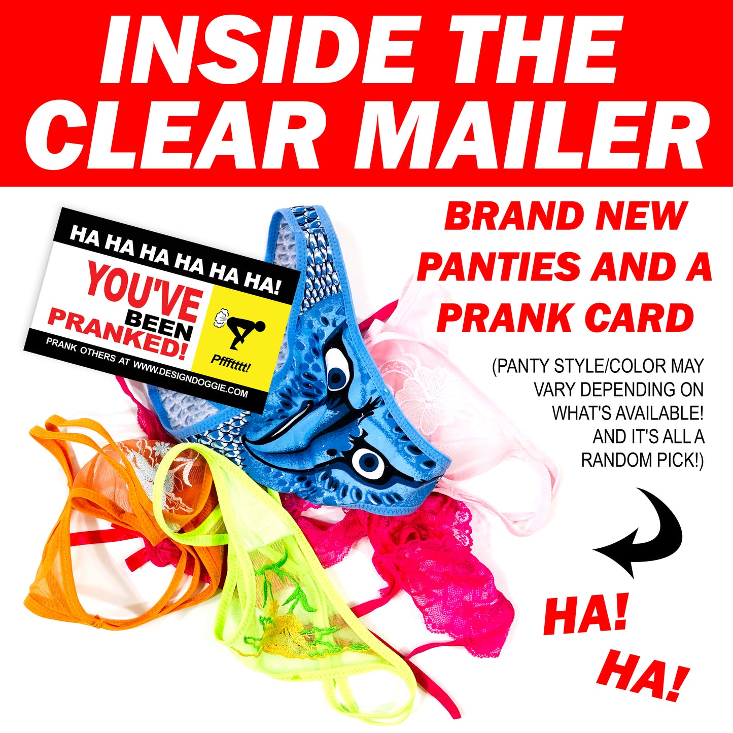 Man Panties Prank Mail