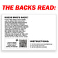 Kamala Harris 2028 I'm Back Bitches Prank Postcards 12 Pack