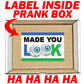Made You Look Surprise Prank Mail