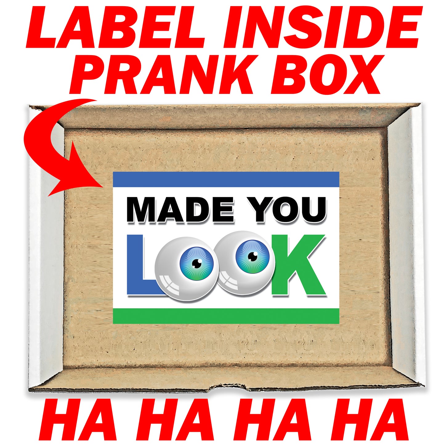 Made You Look Surprise Prank Mail
