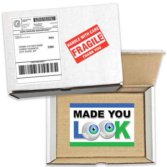 Made You Look Surprise Prank Mail
