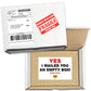 Yes I Mailed You An Empty Box! Guess Who? Surprise Prank Mail