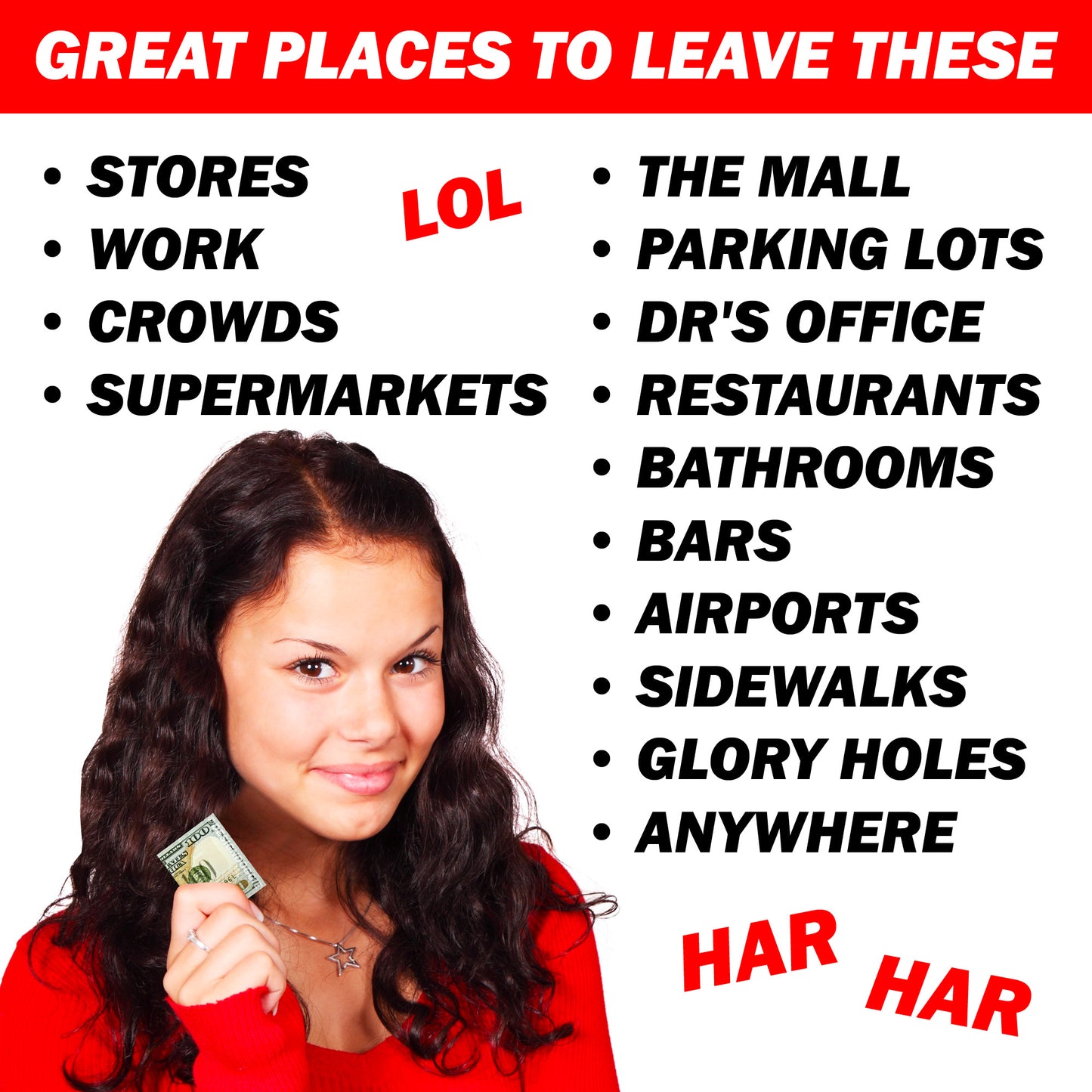 Make America Gay Again Fake Prank 100 Dollar Bills Money! 50 Qty! Troll Everyone!