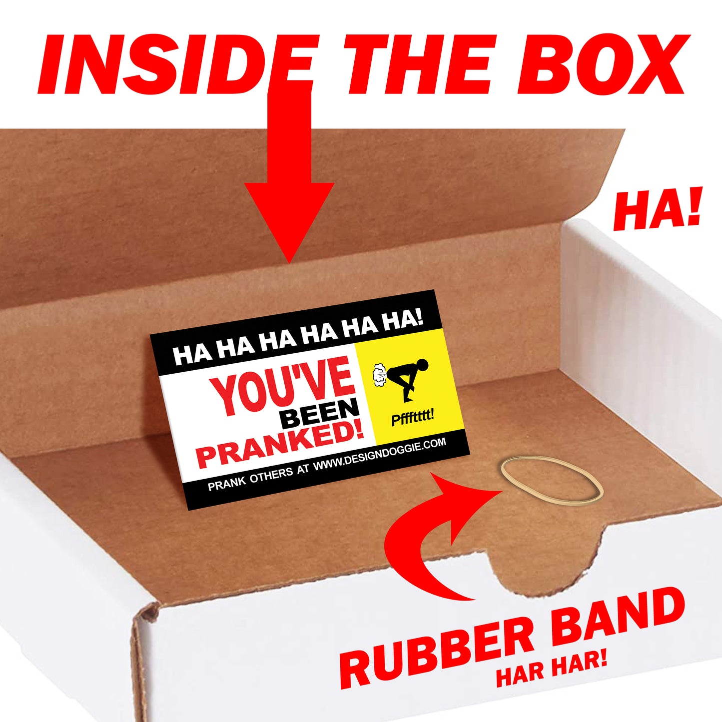 Micro-Penis Enlargement Kit embarrassing prank box gets mailed directly to your victims 100% anonymously!