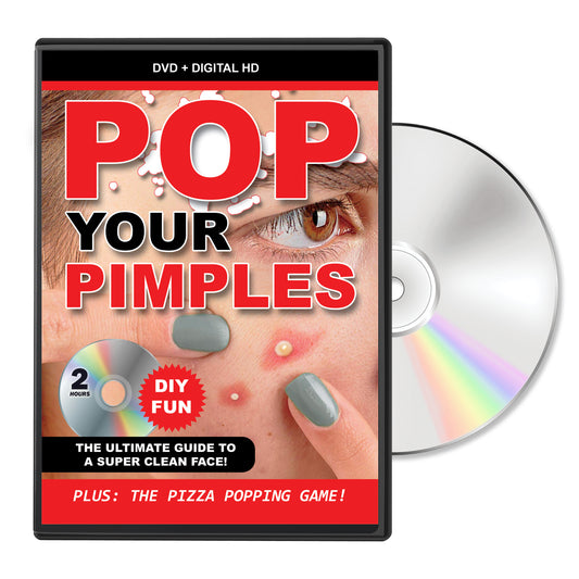 Pop Your Pimples Prank DVD Mail Gag