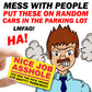 Nice Job Asshole Prank Parking Cards 50 Pack