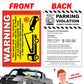 Prank Warning Tow Away Zone Parking Violation Cards 20 Pack