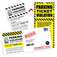 Parking Ticket Violation Fines Prank Mail Letter Gag