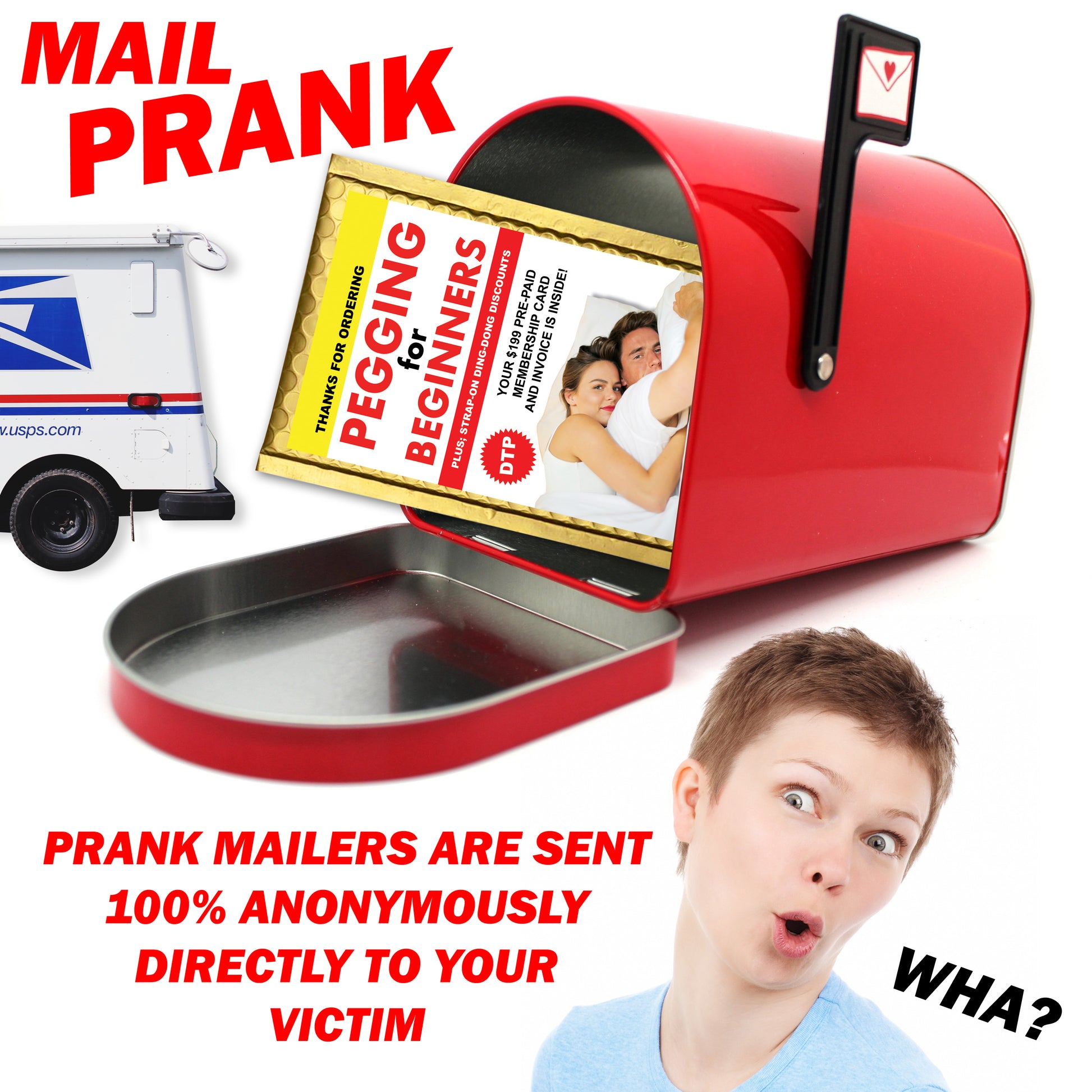 Pegging For Beginners Prank Mail