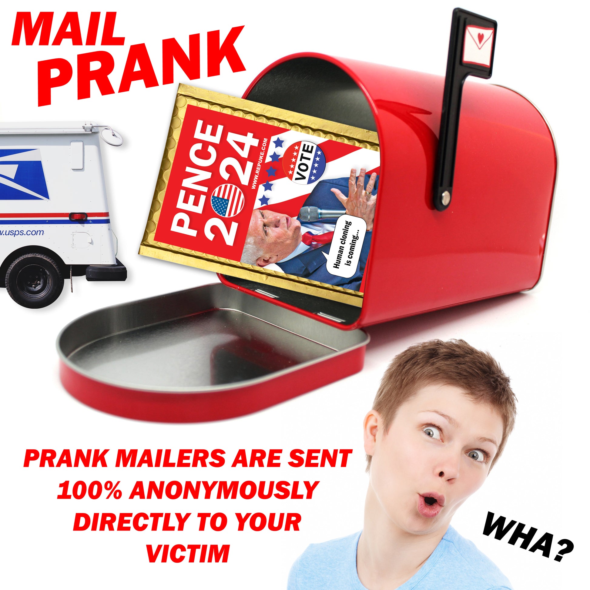 Mike Pence 2024 Prank Mail