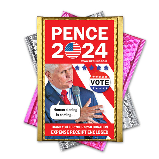 Pence for President 2024 Gag Gift Mail Prank
