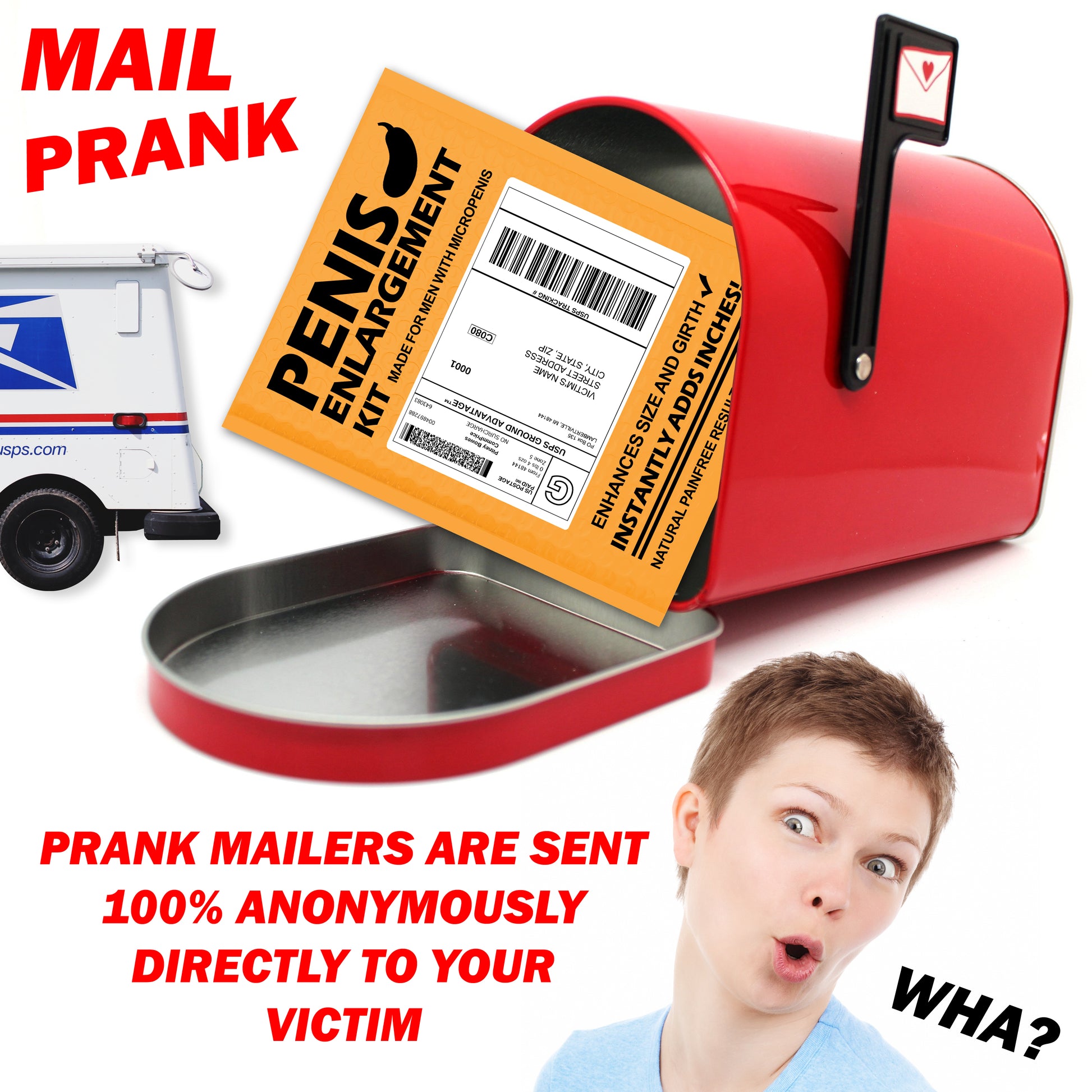 Penis Enlargement Kit Mail a Friend Prank