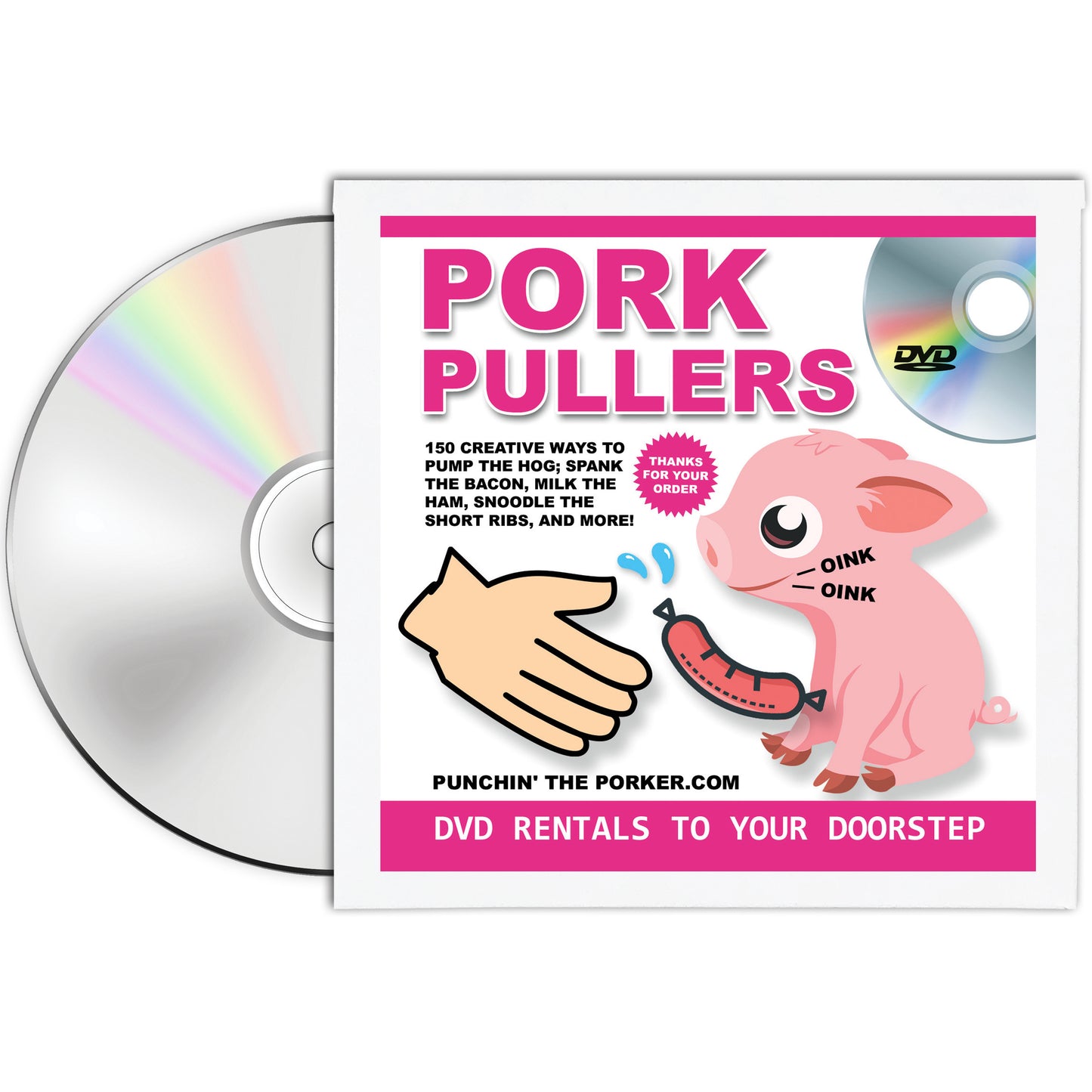 Pork Pullers Fake DVD Mail Gag