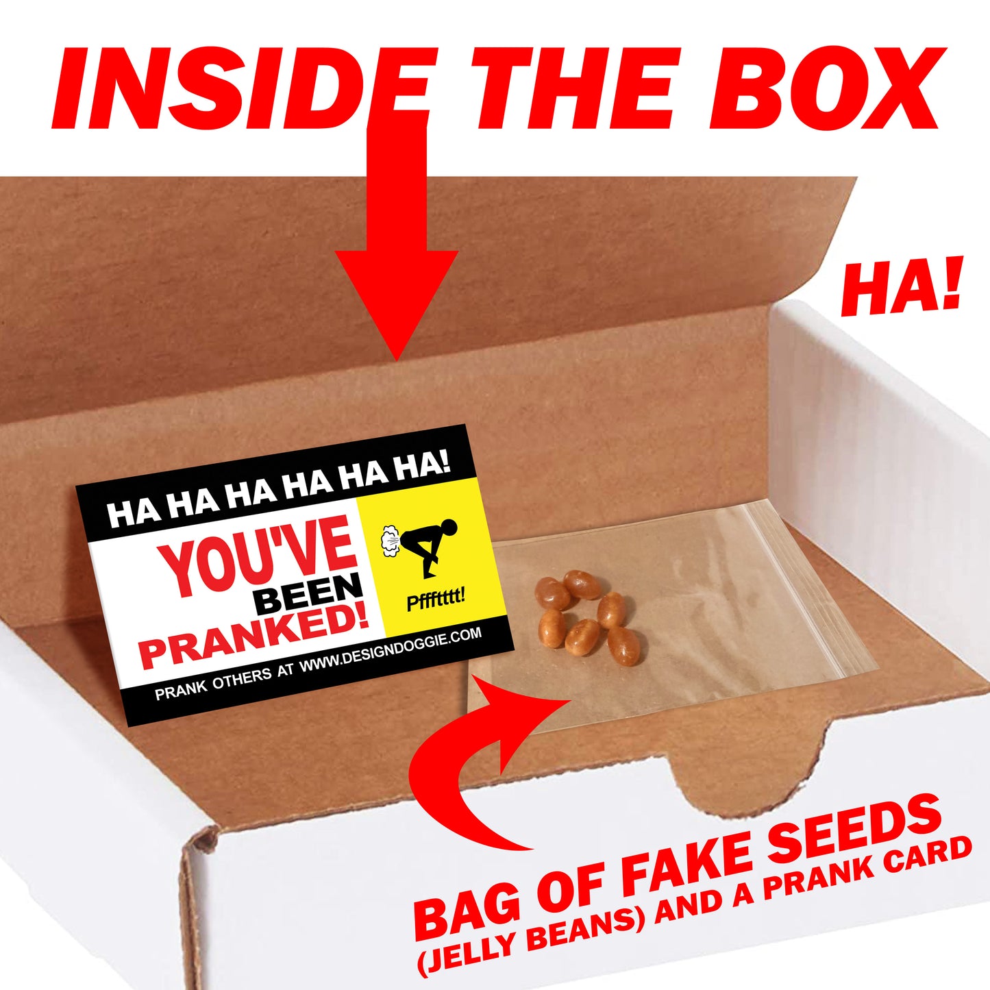 Ear Wax Potato Growing Kit Fake Prank Mail