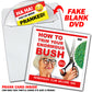 Prank Trim Your Bush DVD Club Membership Prank Mail Packet