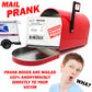 Santa Claus Middle Finger Surprise Christmas Prank Mail