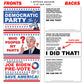 Biden Democratic 12 Pack Political Joke Postcards
