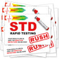 12 Pack STD Prank Postcards