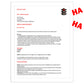 Red Light Ticket Fake Document Prank Mail