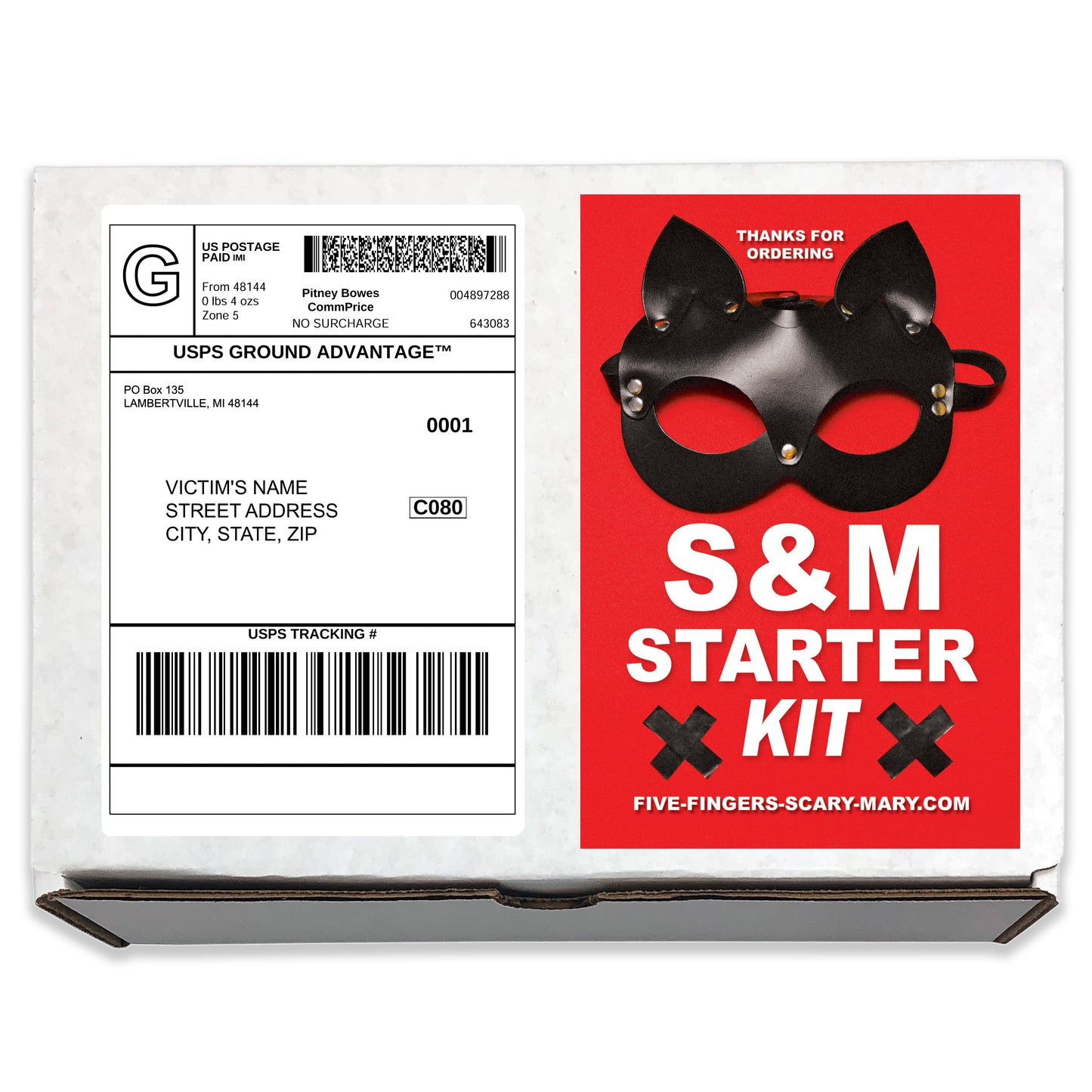 S and M Starter Kit Prank Box