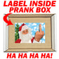 Santa Claus Middle Finger Surprise Christmas Prank Mail