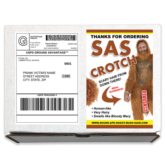 Sas Crotch Bigfoot Prank Mail