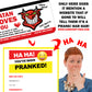 Satan Loves You Prank Drop Cards 50 Pack!