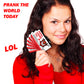 Satan Loves You Prank Drop Cards 50 Pack!