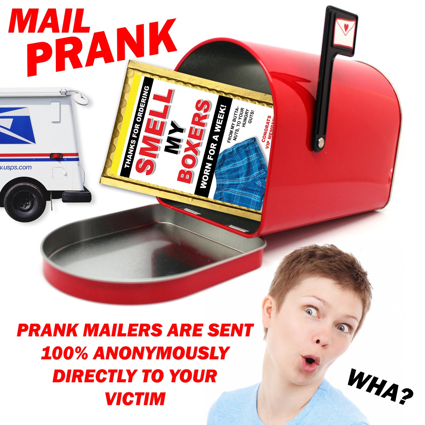 Smell My Boxers Anonymous Mail Prank