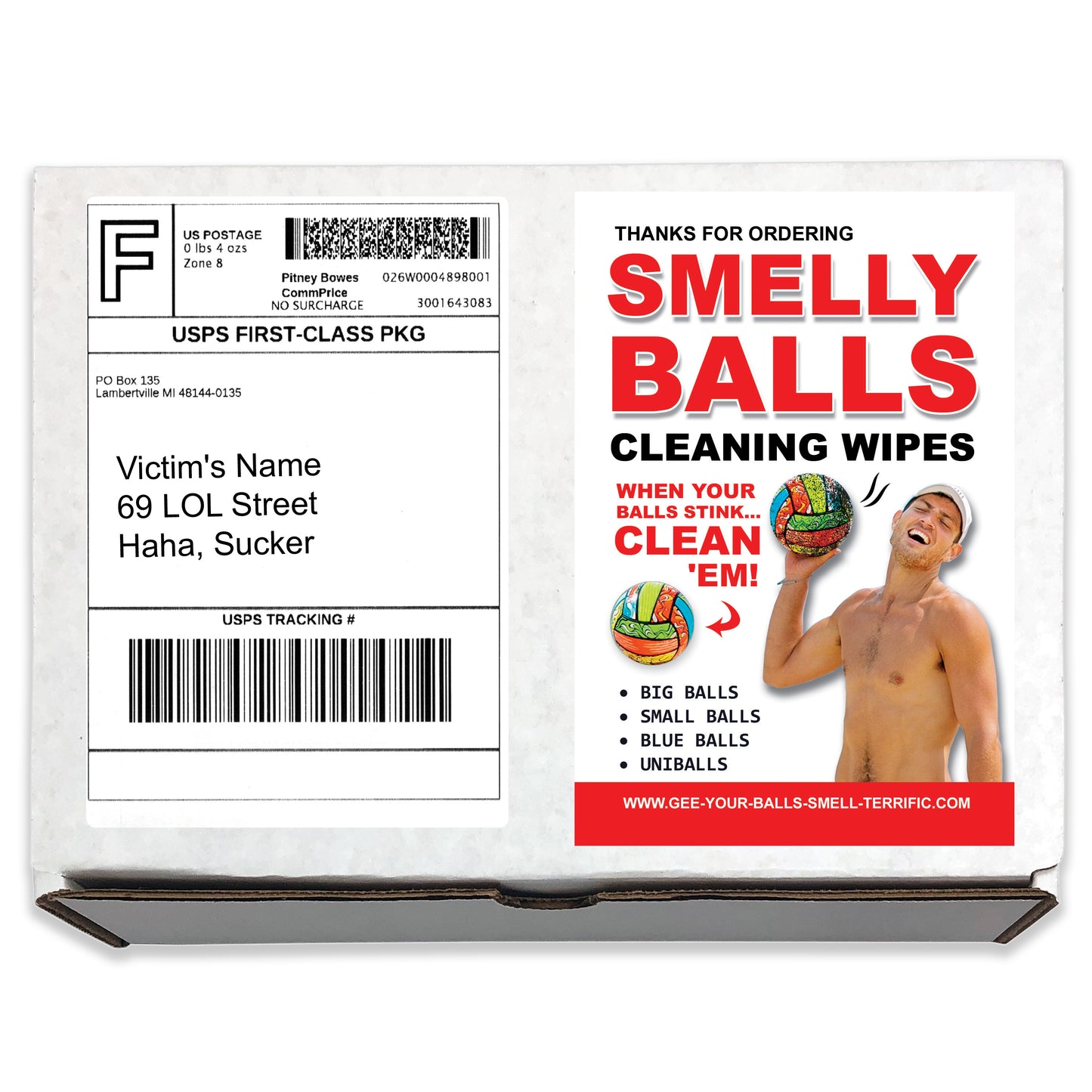 Smelly Balls Prank Mail Gag