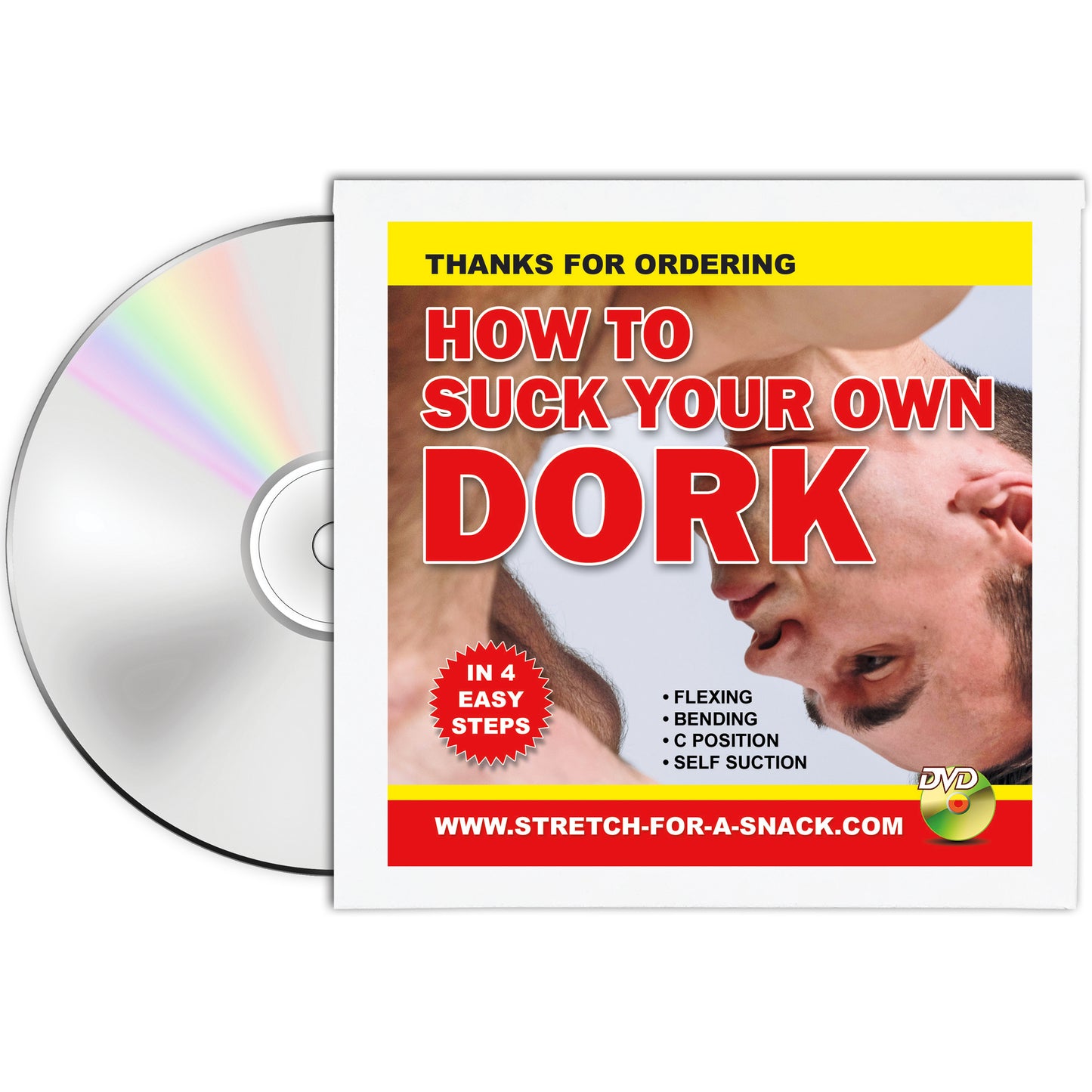 How To Suck Your Own Dork Gag Mailer DVD