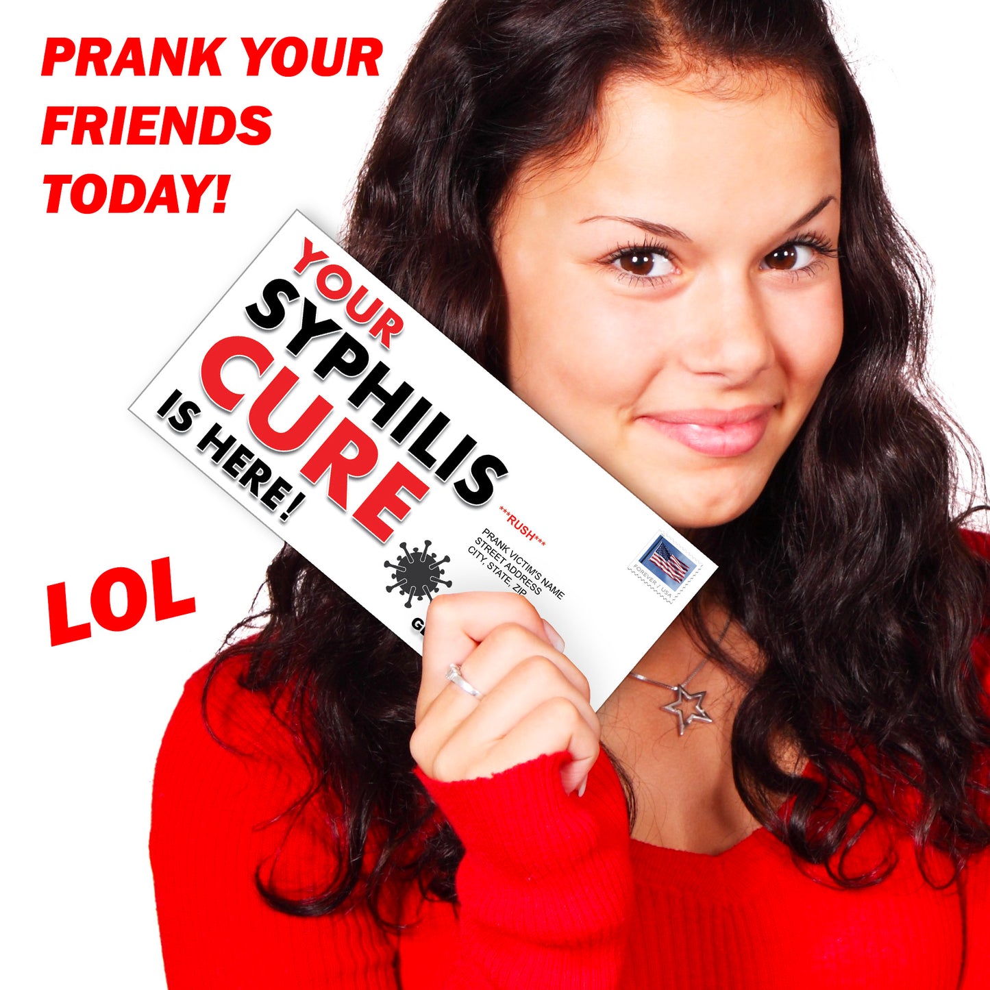 Syphilis Cure Anonymous Mail Prank Letter